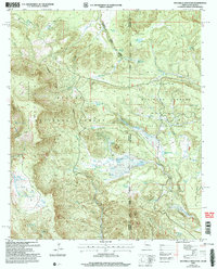 Escudilla Mountain 2005 topographic map thumbnail
