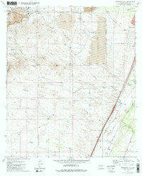 Esperanza Mill 1981 topographic map thumbnail