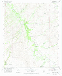 Eureka Ranch 1972 topographic map thumbnail
