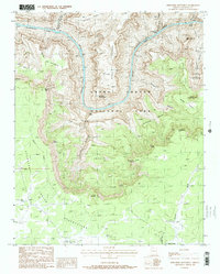 Explorers Monument 1988 topographic map thumbnail