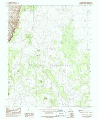 Explosive Rock 1985 topographic map thumbnail