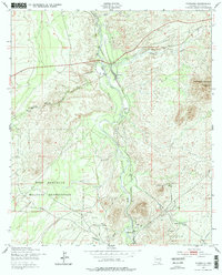 Fairbank 1952 topographic map thumbnail