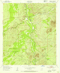 Fairbank 1952 topographic map thumbnail