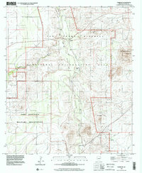 Fairbank 1996 topographic map thumbnail