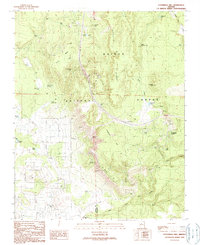 Fitzgerald Hill 1989 topographic map thumbnail