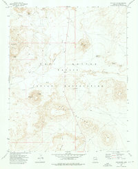 Five Buttes 1972 topographic map thumbnail