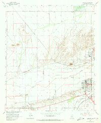 Florence 1965 topographic map thumbnail