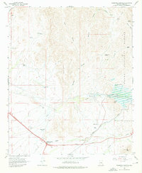 Florence Junction 1966 topographic map thumbnail