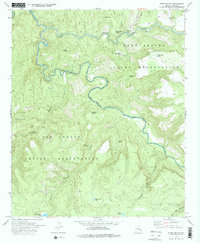 Forks Butte 1978 topographic map thumbnail