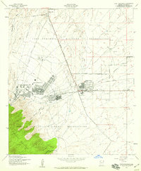 Fort Huachuca 1958 topographic map thumbnail