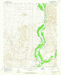 Fort McDowell 1964 topographic map thumbnail