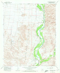 Fort McDowell 1964 topographic map thumbnail