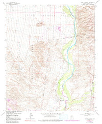 Fort McDowell 1964 topographic map thumbnail