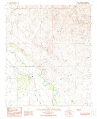 Fort Thomas 1989 topographic map thumbnail