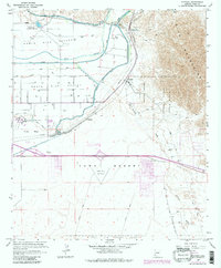 Fortuna 1965 topographic map thumbnail