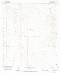 Fortuna SW 1965 topographic map thumbnail