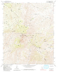 Four Peaks 1964 topographic map thumbnail