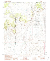 Fredonia 1988 topographic map thumbnail