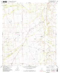 Fresno Wash 1979 topographic map thumbnail