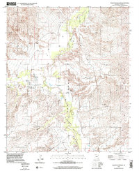 Galleta Flat East 1996 topographic map thumbnail
