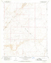 Garces Mesas NE 1967 topographic map thumbnail