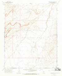 Garces Mesas SE 1967 topographic map thumbnail