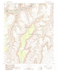Gateway Rapids 1988 topographic map thumbnail