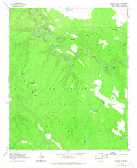 Georges Butte 1966 topographic map thumbnail