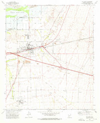 Gila Bend 1973 topographic map thumbnail
