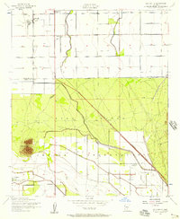 Gila Butte 1952 topographic map thumbnail