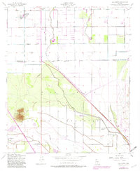 Gila Butte 1952 topographic map thumbnail