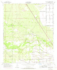 Gila Butte NW 1952 topographic map thumbnail