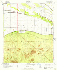 Gila Butte SE 1952 topographic map thumbnail