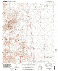 Gillespie Mountain 1996 topographic map thumbnail