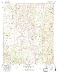 Gisela 1972 topographic map thumbnail