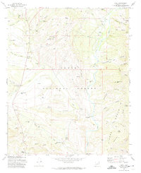 Gisela 1972 topographic map thumbnail