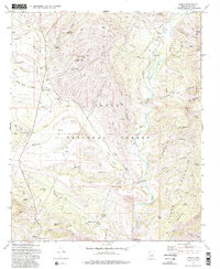 Gisela 1972 topographic map thumbnail