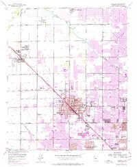 Glendale 1957 topographic map thumbnail