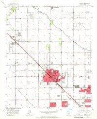 Glendale 1957 topographic map thumbnail