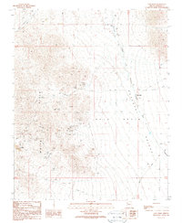 Gold Basin 1989 topographic map thumbnail