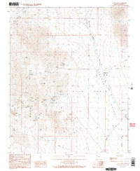 Gold Basin 1989 topographic map thumbnail