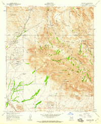 Goldfield 1956 topographic map thumbnail