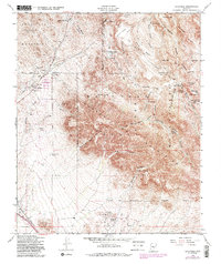 Goldfield 1956 topographic map thumbnail