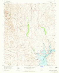 Governors Peak 1964 topographic map thumbnail
