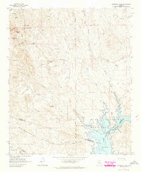 Governors Peak 1964 topographic map thumbnail