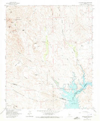 Governors Peak 1964 topographic map thumbnail