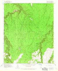 Grama Draw 1965 topographic map thumbnail
