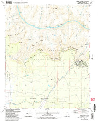 Grand Canyon 1988 topographic map thumbnail