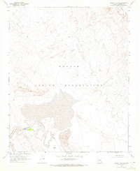 Grand Falls NE 1969 topographic map thumbnail