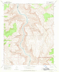 Granite Park 1967 topographic map thumbnail